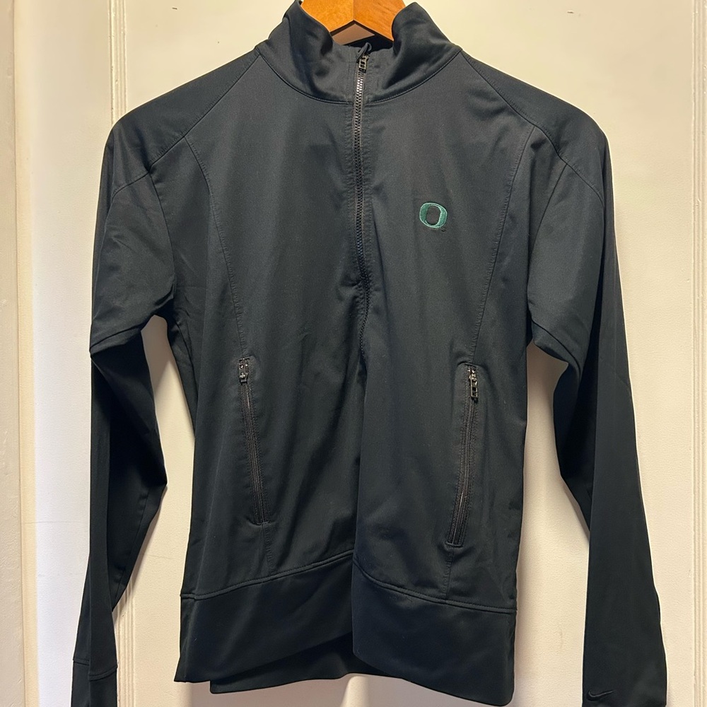 Nike Black Full-Zip Women's Top